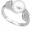 MOON Keila - prsten s pravou říční bílou perlou RP000110
