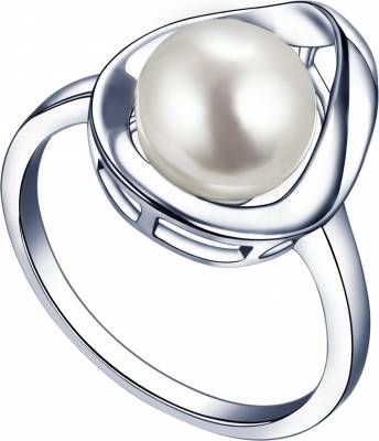 MOON Katriel - prsten s pravou říční bílou perlou RP000168
