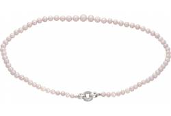 MOON Mirinda - Náhrdelník z pravých růžových říčních perel 00359496
