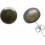 MOON Filipi - Náušnice s pravými říčními černými perlami EP000037