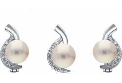 MOON Mischa - originální sada z pravých bílých říčních perel SP000082