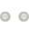 MOON Anshel - náušnice s pravými říčními bílými perlami EP000059