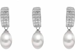 MOON Apphia - originální sada z pravých bílých říčních perel SP000032