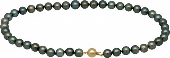 MOON Amita - náhrdelník z pravých TAHITSKÝCH mořských perel 00366535