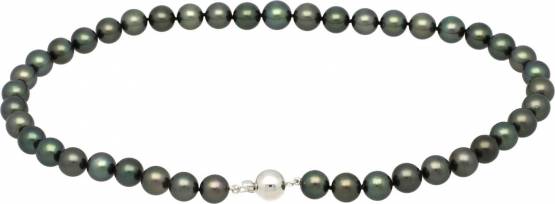 MOON Simone - náhrdelník z pravých TAHITSKÝCH mořských perel 00366532