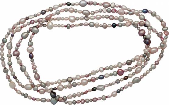 MOON Laili - náhrdelník z pravých říčních perel NP000078
