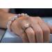 MOON Vesna - Prsten s pravou říční růžovou perlou RP000223