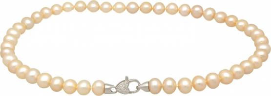 MOON Morise - náhrdelník z pravých růžových říčních perel 00363490