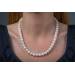 MOON Shera - náhrdelník z pravých bílých říčních perel 00363474