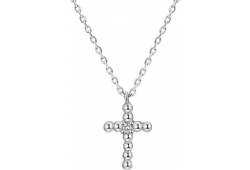 Moiss stříbrný náhrdelník KŘÍŽEK N0000563