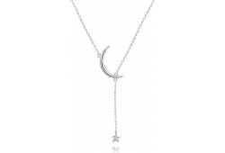 Moiss stříbrný náhrdelník MĚSÍC N0000595