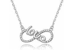 Moiss stříbrný náhrdelník LOVERIA N0000683