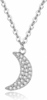 Moiss stříbrný náhrdelník MOON N0000565