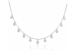Moiss stříbrný náhrdelník BOMBSY N0000589
