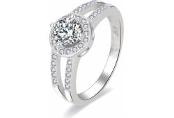 Moiss stříbrný prsten SERAFINA R0002776