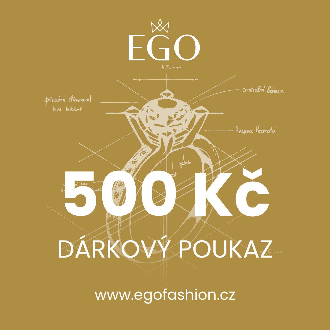 Dárkový poukaz 500 Kč elektronický