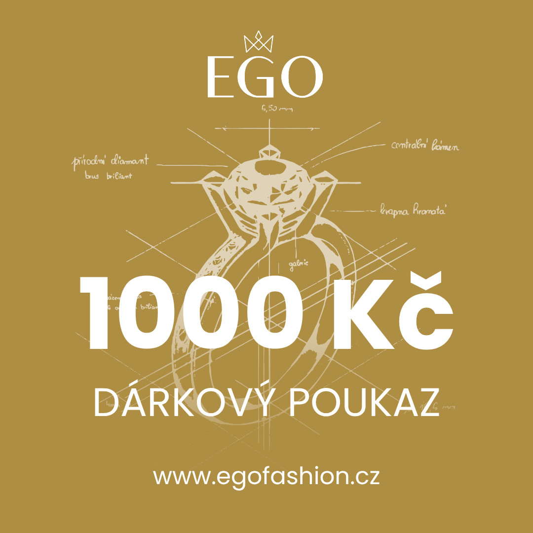 Dárkový poukaz 1000 Kč elektronický