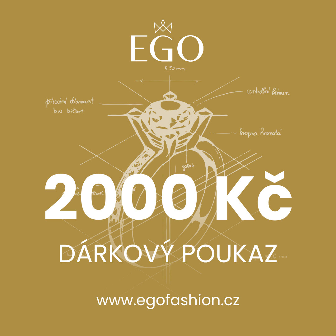 Dárkový poukaz 2000 Kč elektronický