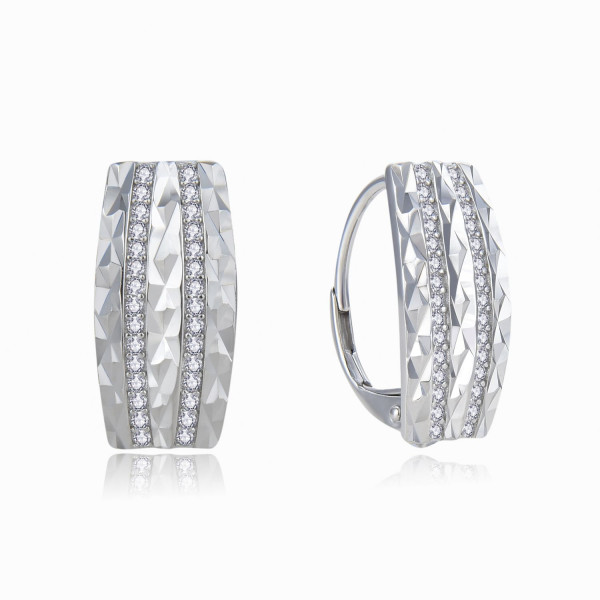MOISS stříbrné náušnice