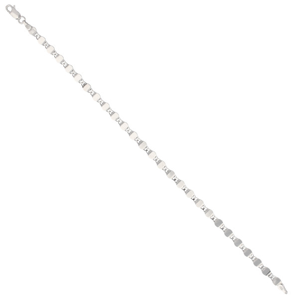 MOISS stříbrný řetízkový náramek