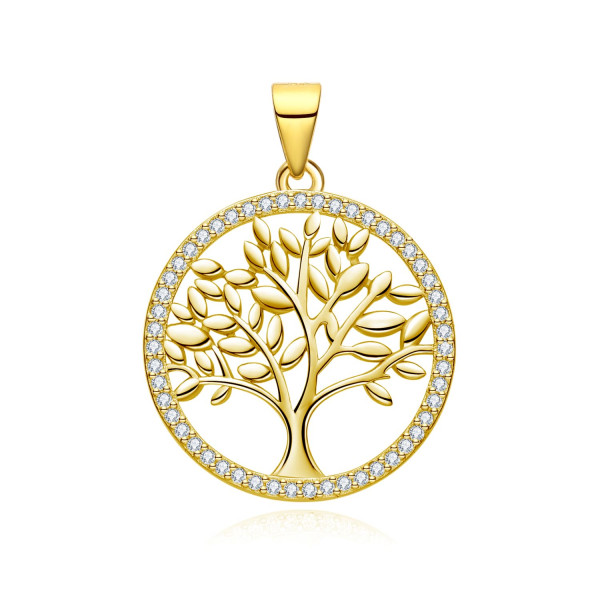 MOISS stříbrný přívěsek STROM GOLD