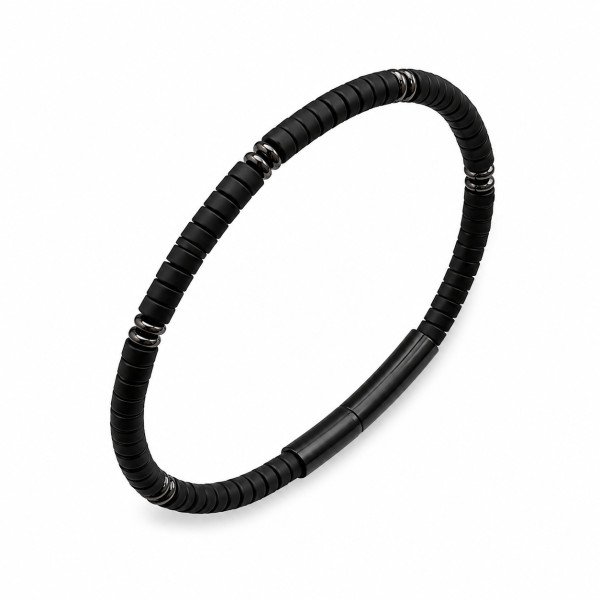 DIVERSE náramek z oceli ONYX