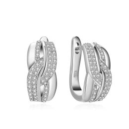 MOISS stříbrné náušnice