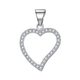 MOISS stříbrný přívěsek SRDCE