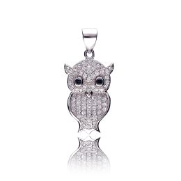 MOISS stříbrný přívěsek SOVA