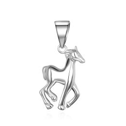 MOISS stříbrný přívěsek KŮŇ