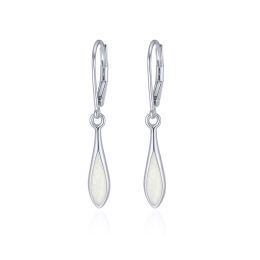 MOISS opálové stříbrné náušnice