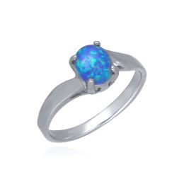 MOISS opálový stříbrný prsten
