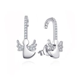 MOISS stříbrné náušnice ANDĚL