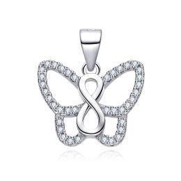 MOISS stříbrný přívěsek MOTÝL