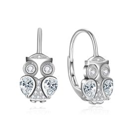 MOISS stříbrné náušnice SOVA