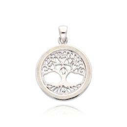 MOISS opálový stříbrný přívěsek STROM