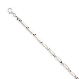 MOISS stříbrný náhrdelník OPÁL