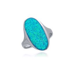 MOISS opálový stříbrný prsten