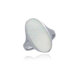 MOISS stříbrný prsten OPÁL