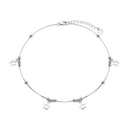 MOISS stříbrný náramek na nohu