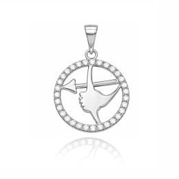 MOISS stříbrný přívěsek STŘELEC