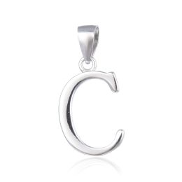 MOISS stříbrný přívěsek PÍSMENO C