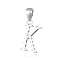 MOISS stříbrný přívěsek PÍSMENO K