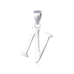 MOISS stříbrný přívěsek PÍSMENO N