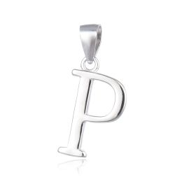 MOISS stříbrný přívěsek PÍSMENO P