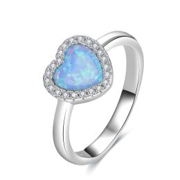 MOISS stříbrný prsten OPÁL