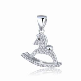 MOISS stříbrný přívěsek HOUPACÍ KONÍK