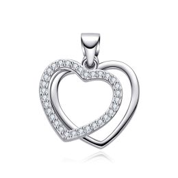 MOISS stříbrný přívěsek SRDCE