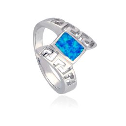 MOISS opálový stříbrný prsten