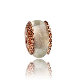 MOISS stříbrný přívěsek SRDCE ROSE